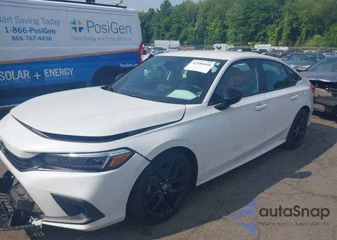 2023 Honda Civic Sport from USA, damaged, VIN 2HGFE2F51PH550681